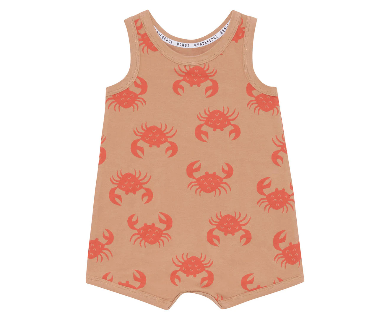 Bonds Baby Wondercool Hot Days Suit - Crab Attack/Natural