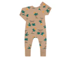 Bonds Baby/Toddler Zip Wondersuit - Island Breeze/Brown