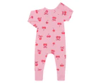 Bonds Baby/Toddler Zip Wondersuit - Cherry Bliss/Pink