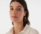 Calvin Klein Ethereal Metals Hoop Earrings - Gold