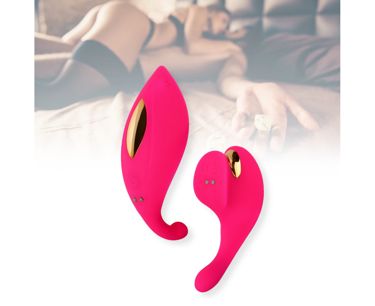 Urway Vibrator Wireless Clit 9-Level Oral Vagina Soft Hand Held s Sex Toy