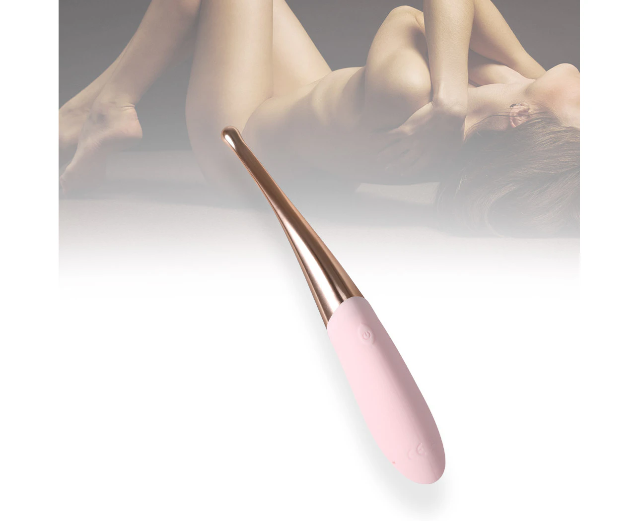 Urway Clitoral Stimulator Vagina G spot Wand Vibrator Clit USB Sex Toy Pink