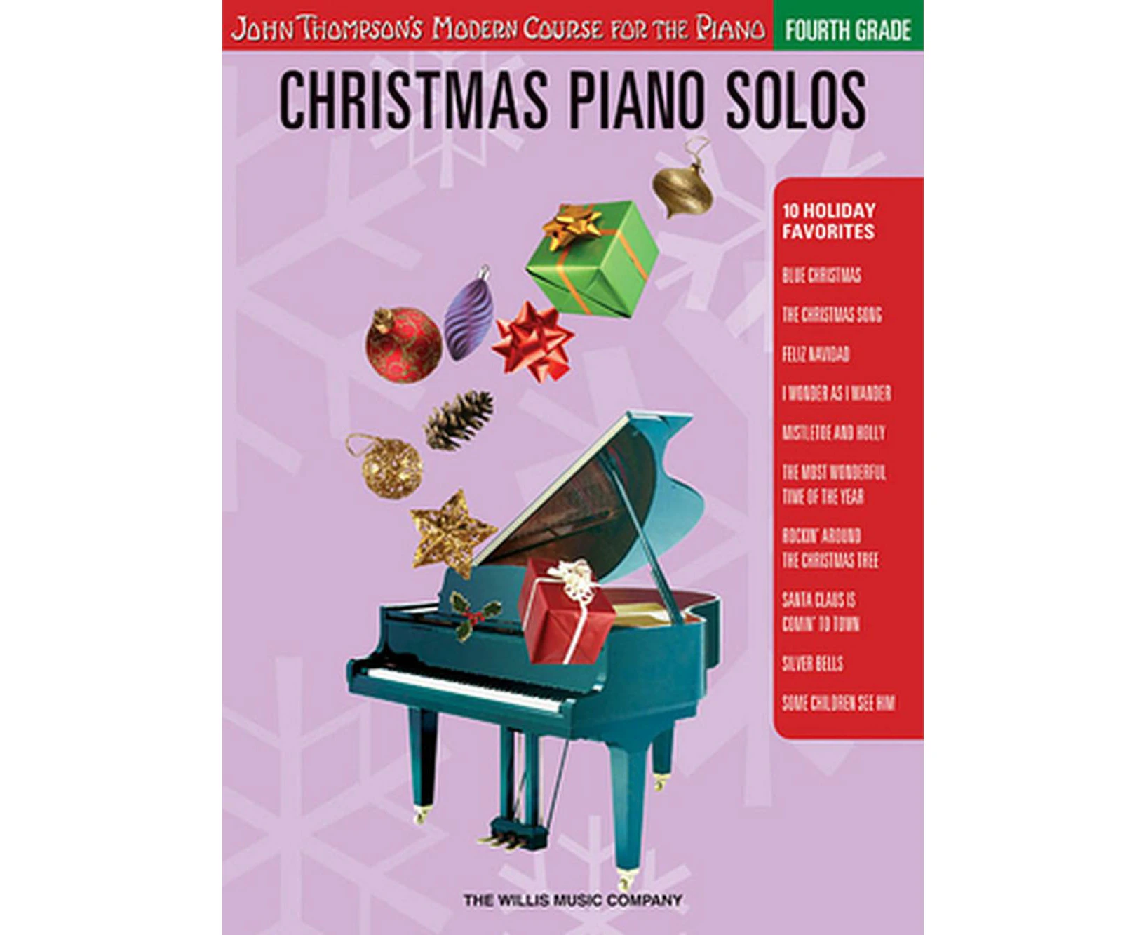 Christmas Piano Solos: Fourth Grade