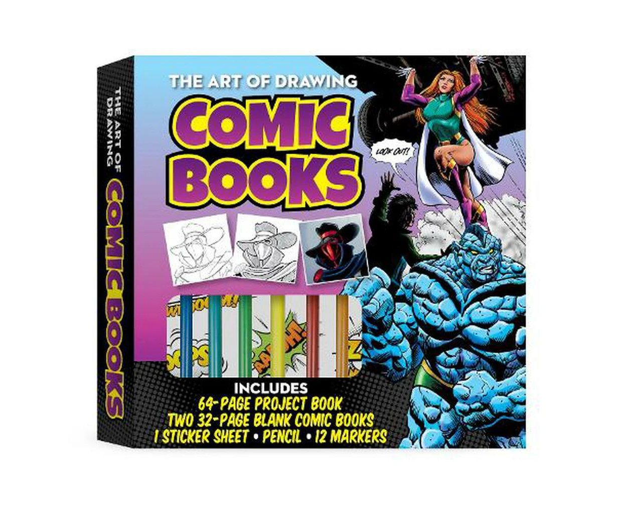 The Art of Drawing Comic Books Kit