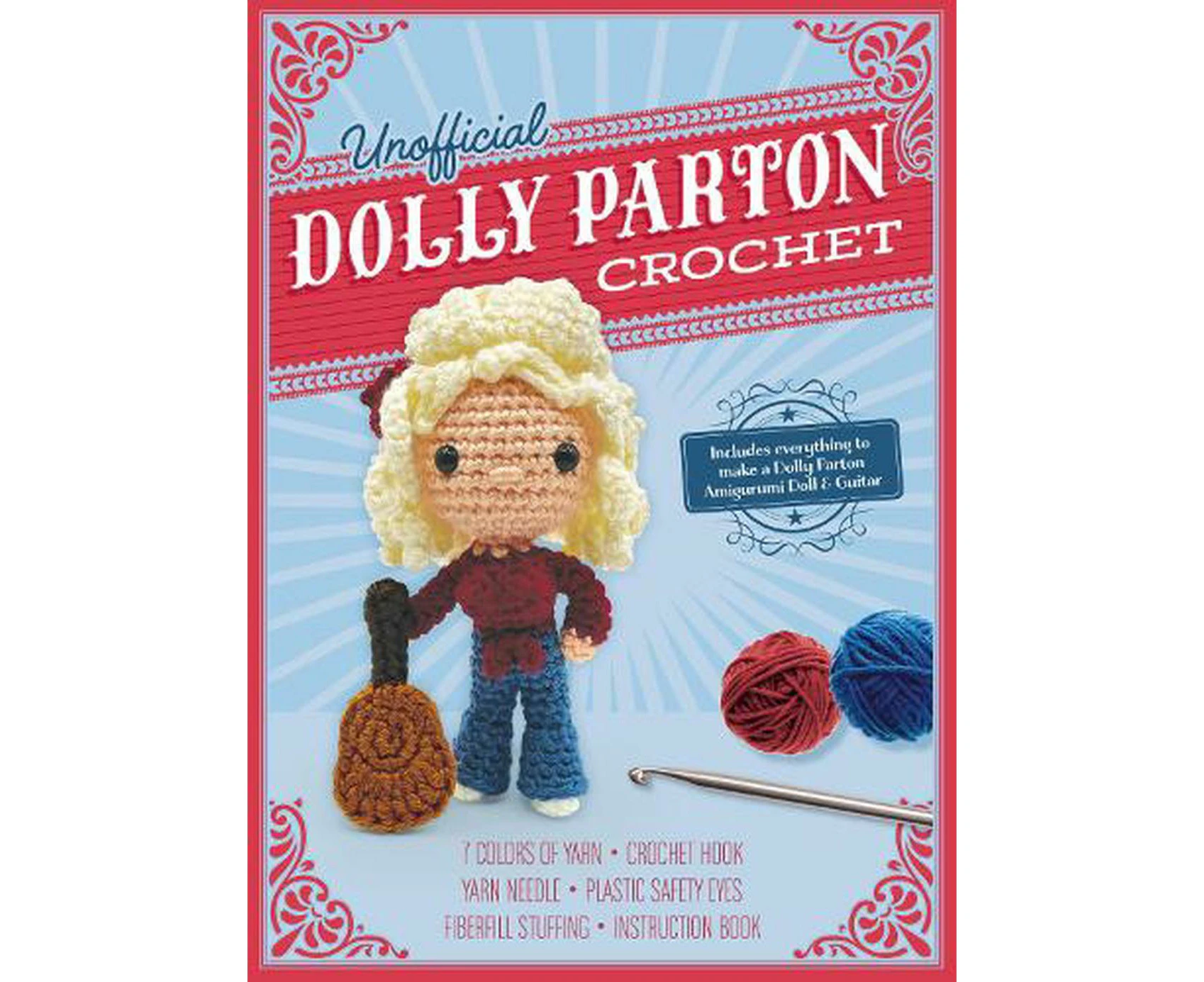 Unofficial Dolly Parton Crochet Kit