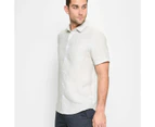 Target European Linen Mini Print Shirt