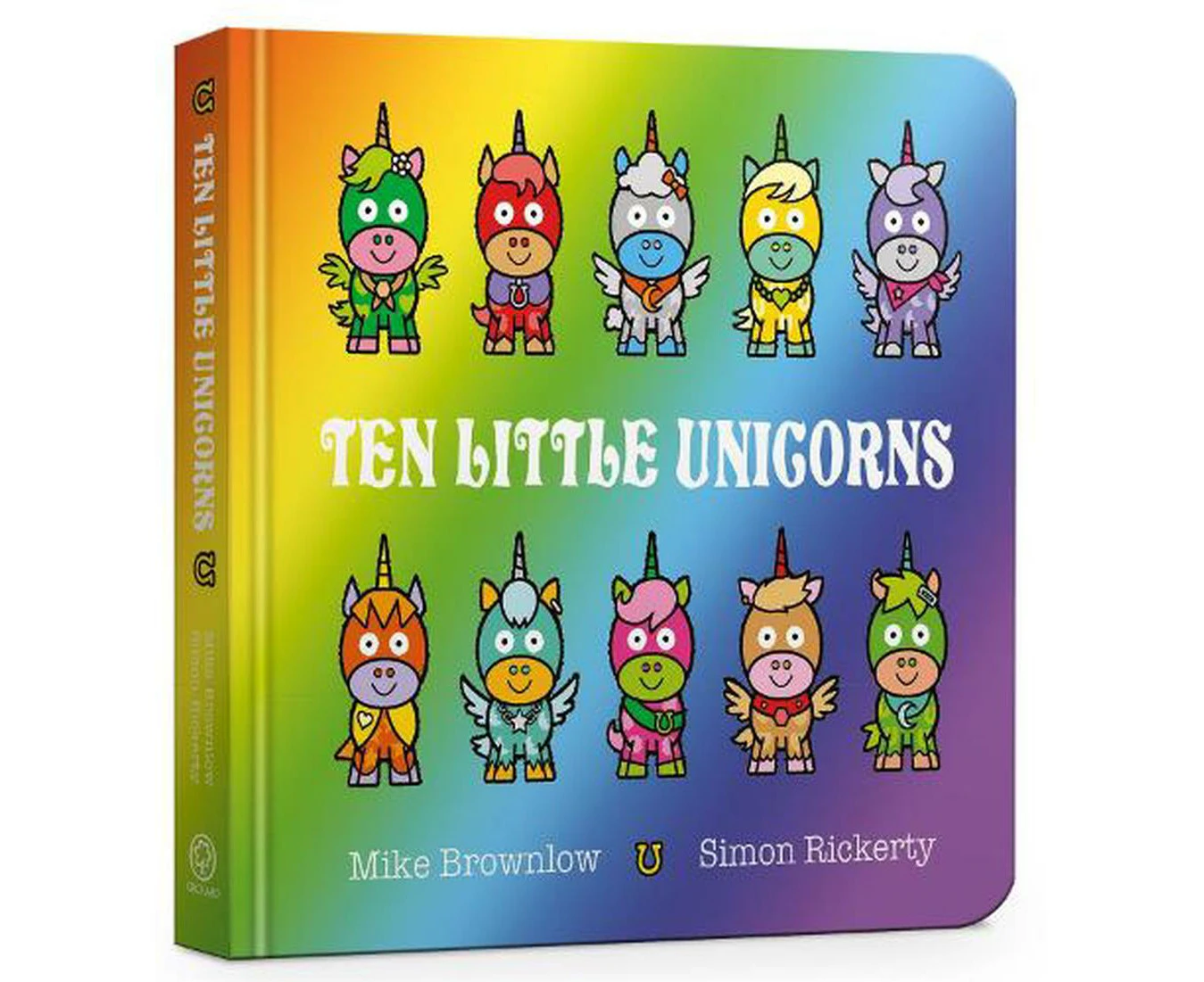 Ten Little Unicorns Board Book