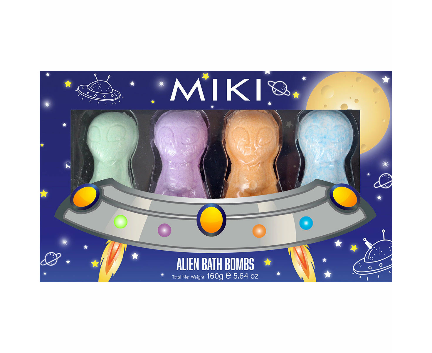 Miki Alien Bath Bombs