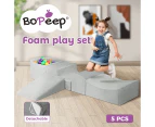 Bopeep Kids Foam Blocks Play Set Pit Climb Crawl Soft Indoor Activity Toys