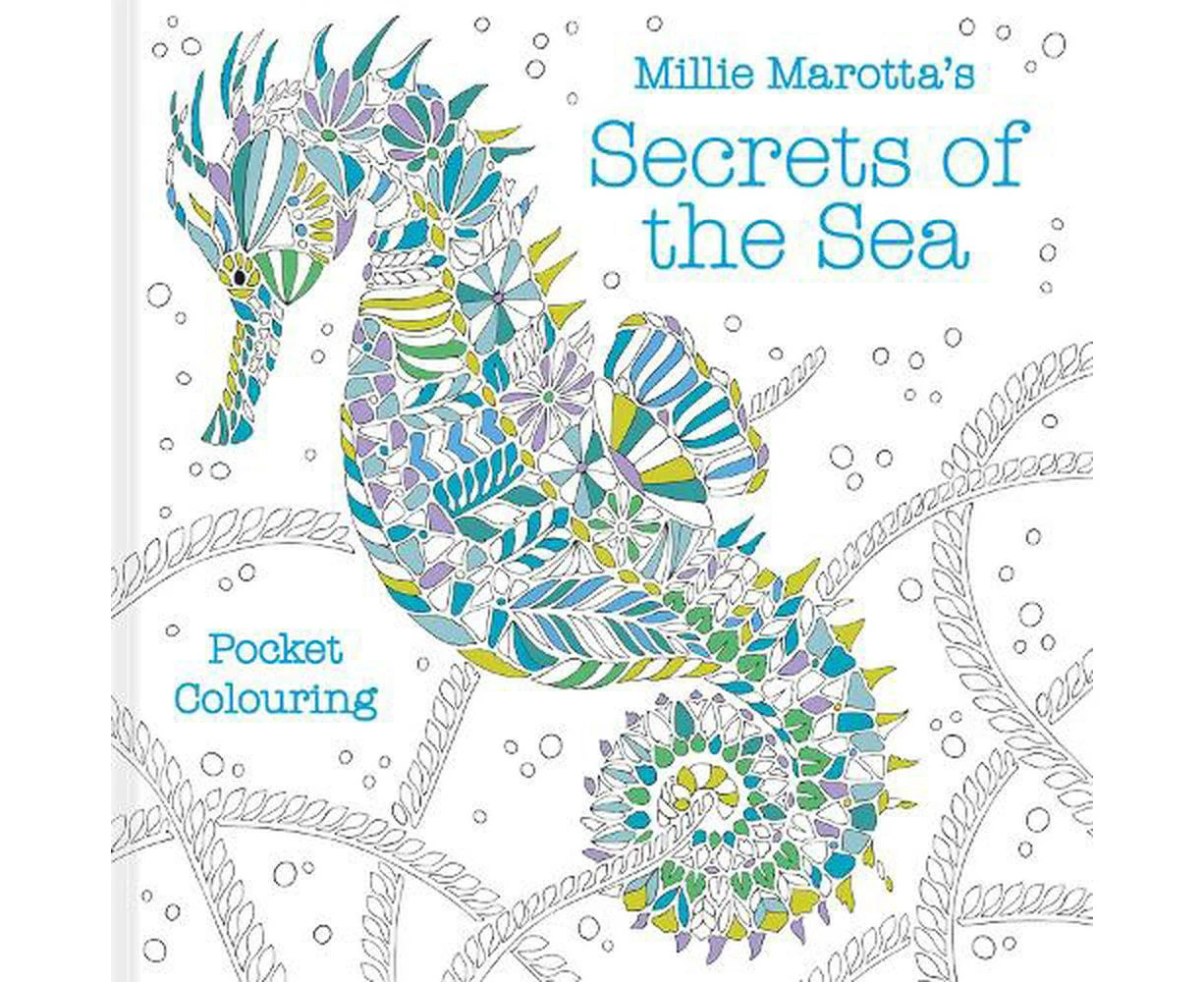 Millie Marotta's Secrets of the Sea Pocket Colouring