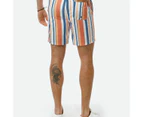 Target Stripe Volley Shorts - Piping Hot