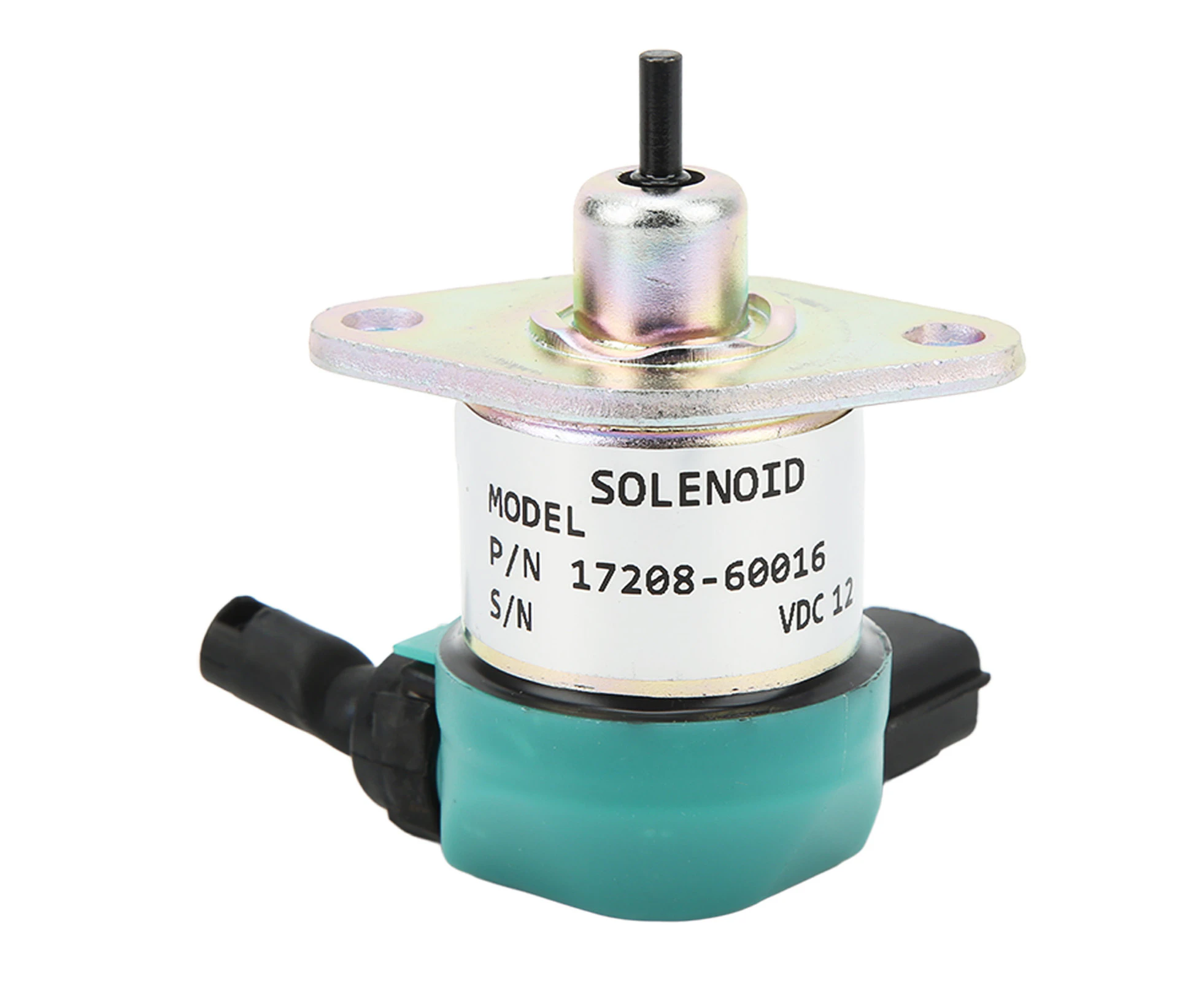 Solenoid Valve 17208 60017 Compact Structure Replacement For Kubota Engine D905 D1005 D1105 V1205 V1305 V1505