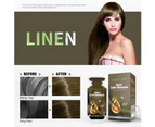 Herbishh Hair Care Permanent Color Dye Shampoo 10 pcs - 30ml - Linen