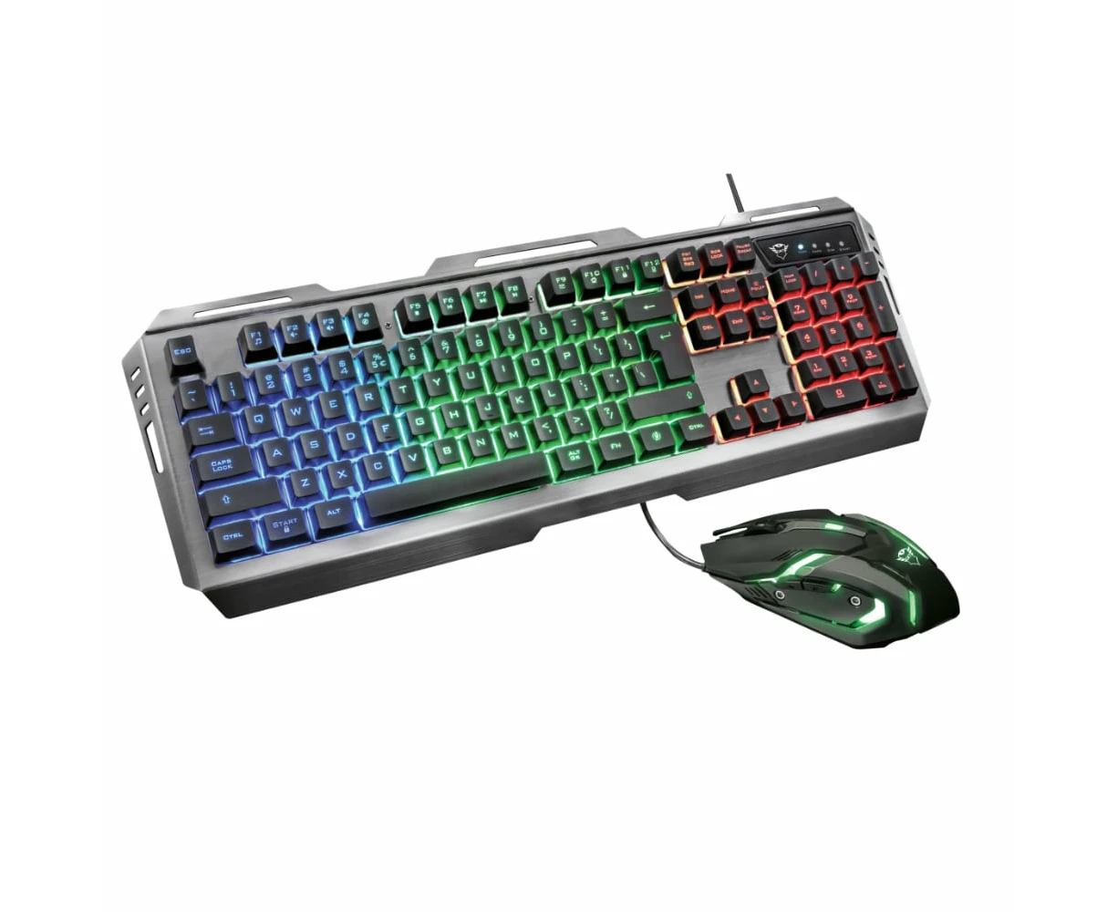 Trust GXT845 Tural Wired RGB Gaming Mouse and Keyboard Combo