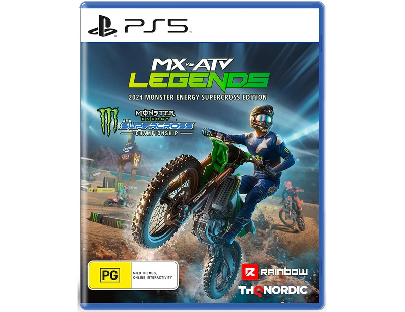 MX vs ATV Legends: 2024 Monster Energy Supercross Edition (PS5)