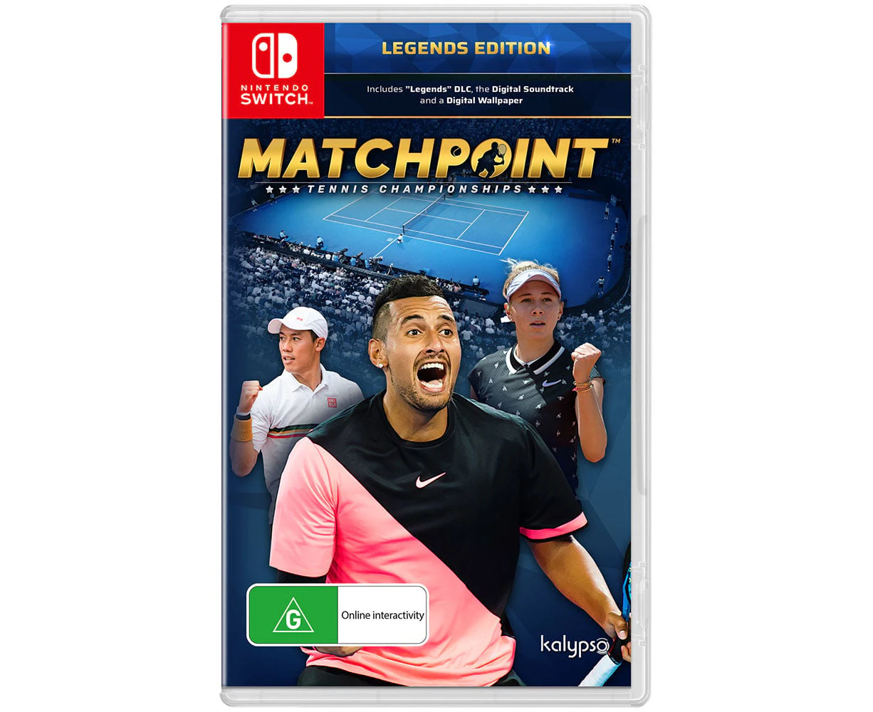 Matchpoint Tennis Championships: Legends Edition (Switch)