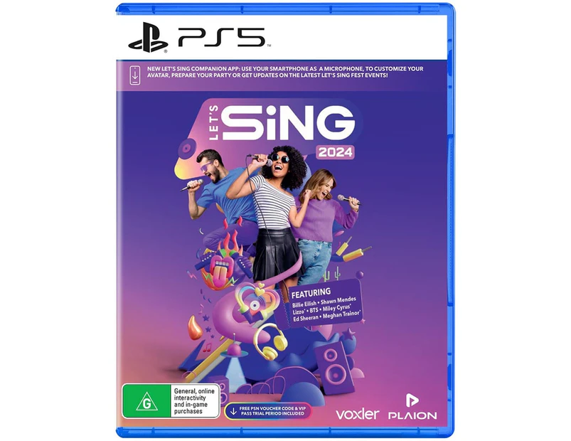 Let's Sing 2024 (PS5)