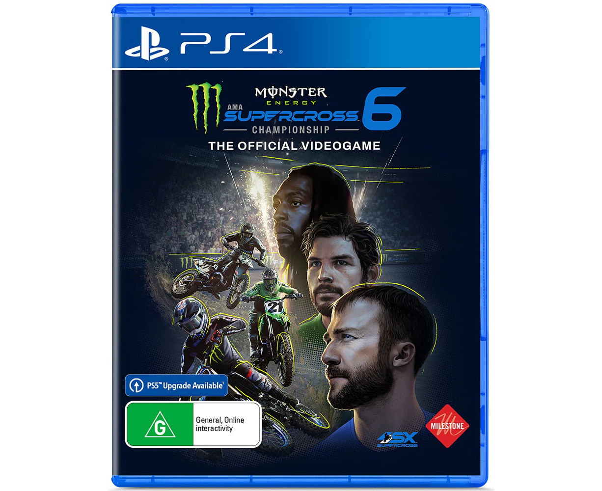 Monster Energy Supercross 6 (PS4)