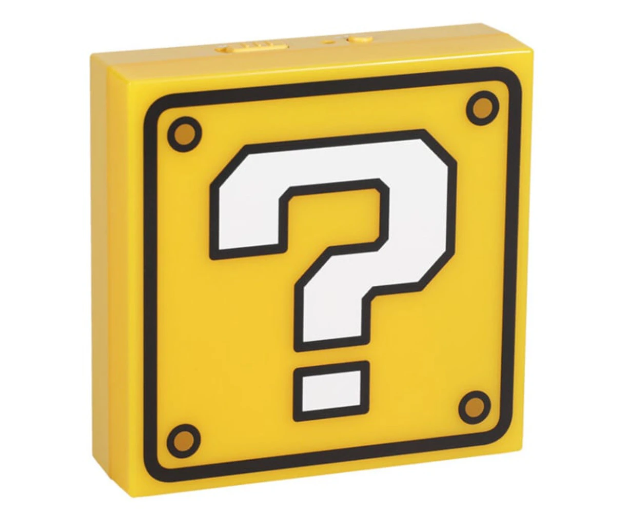 Paladone Super Mario Question Block Night Light