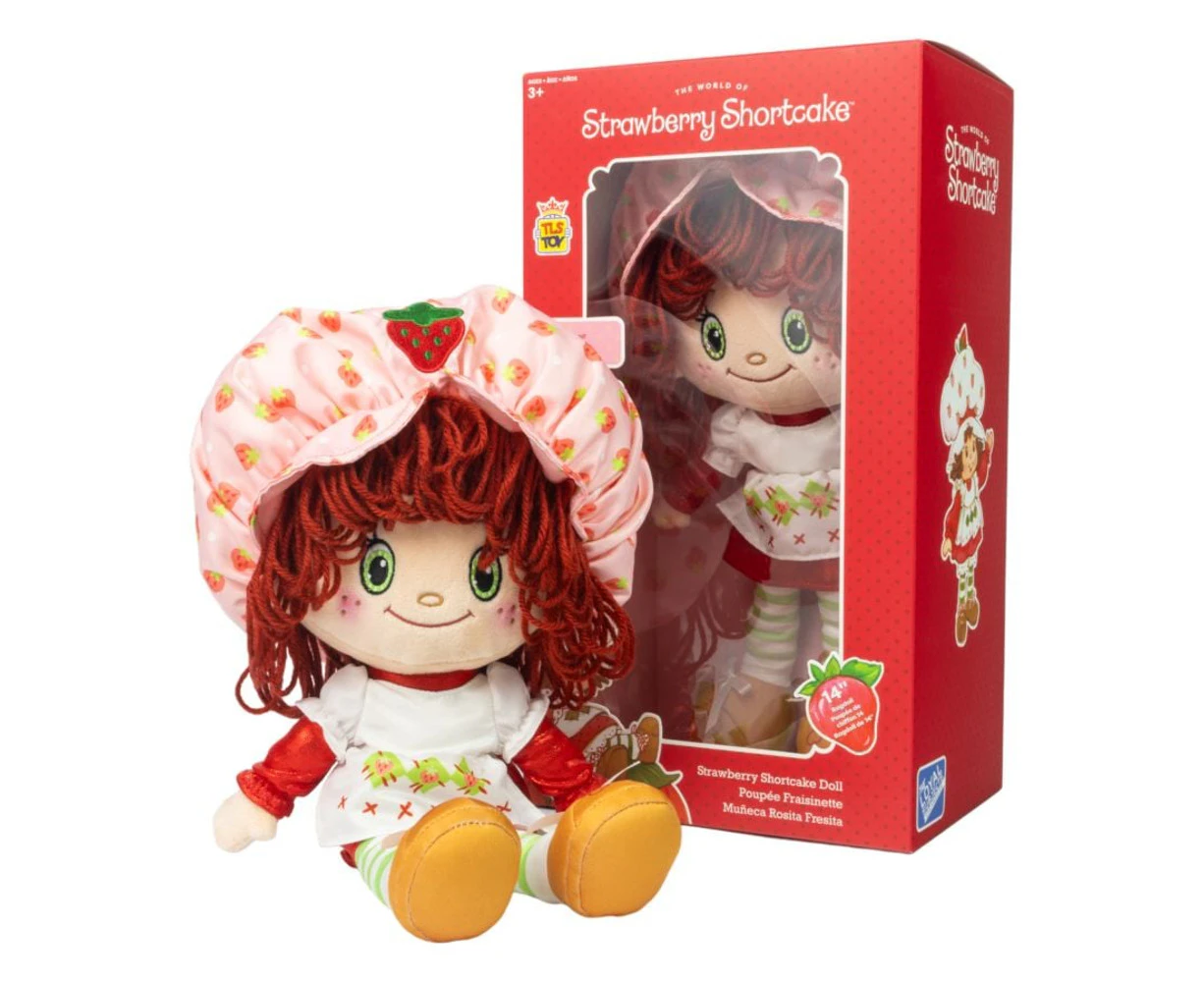 Strawberry Shortcake Rag Doll 14 Inch Plush