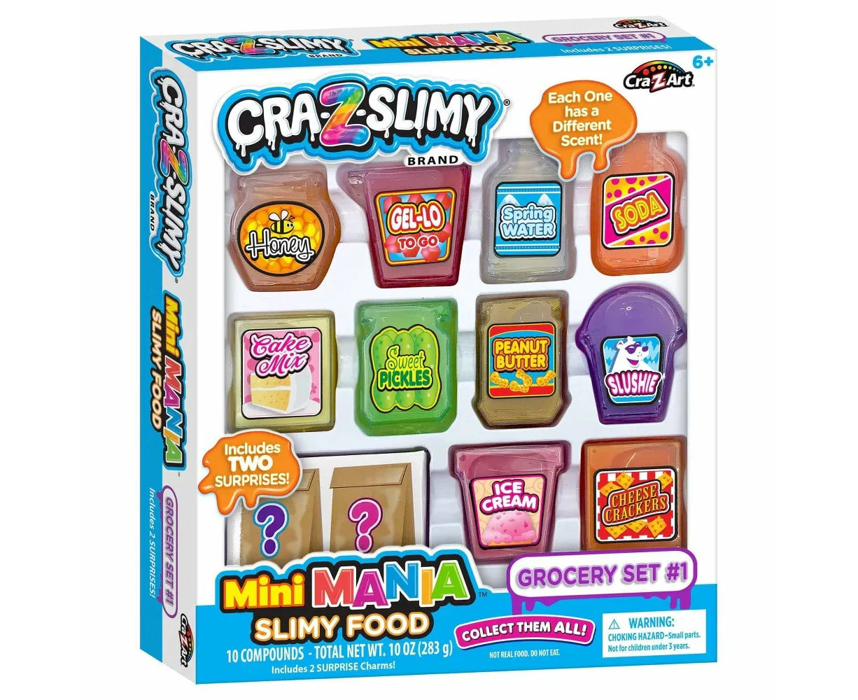 Cra-Z-Art Slimy Mini Mania Slime Set