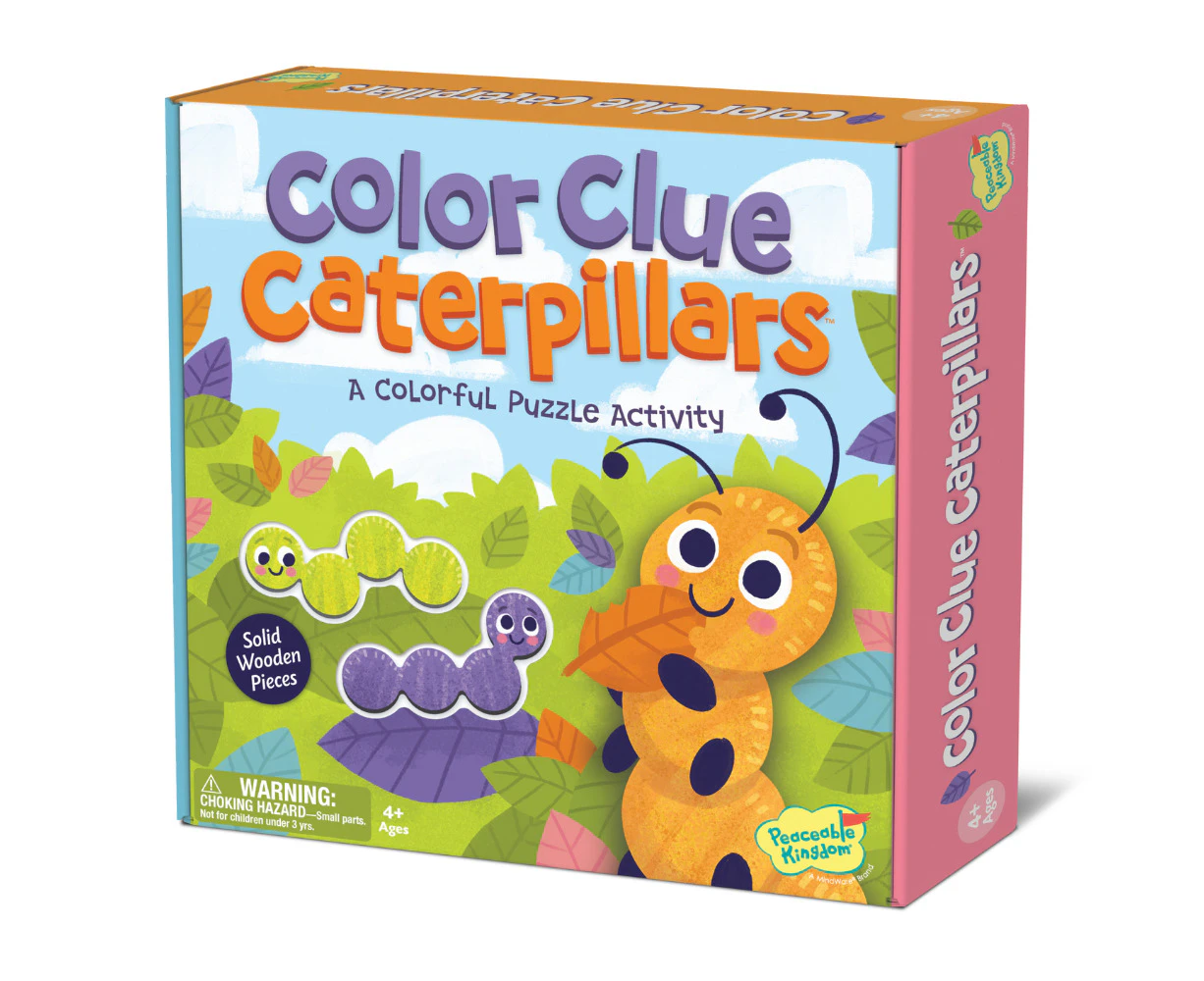 Color Clue Caterpillar Board Game