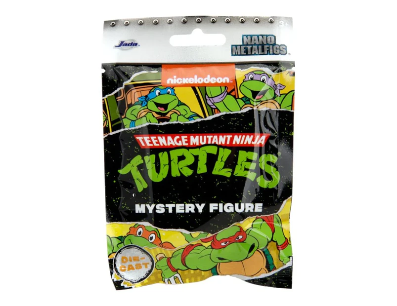 Teenage Mutant Ninja Turtles Nano Metalfigs Die Cast Mystery Figure Blind Bag