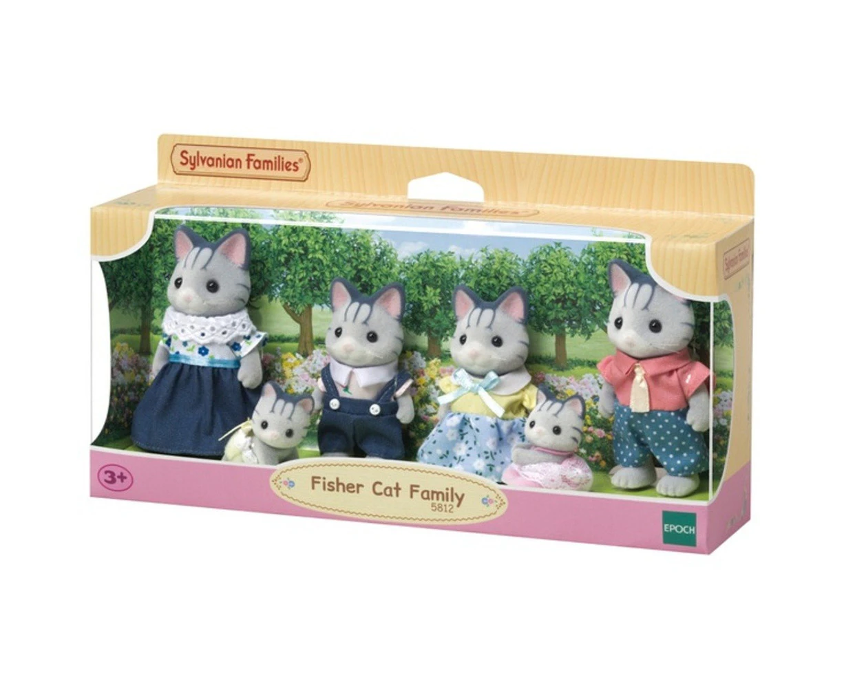 Sylvanian Families Fisher Cat Family (5812)