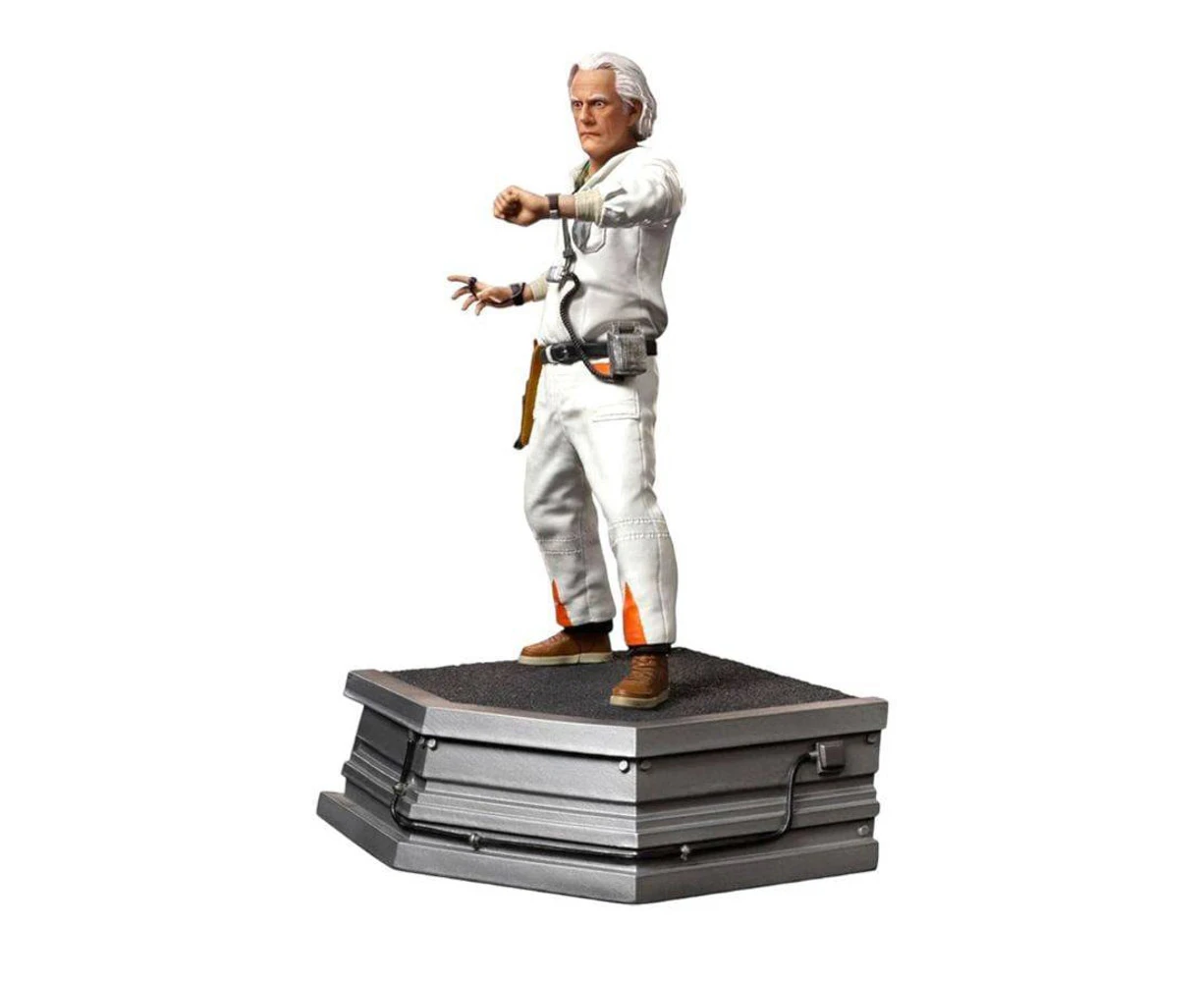 Back To The Future Doc Brown Version 2 1:10 Scale Statue