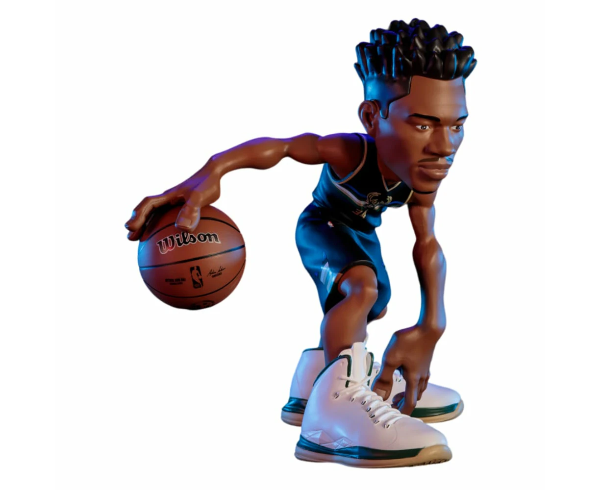 Small-STARS NBA Giannis Antetokkounmpo 2022 Bucks Black Jersey 12 inch Limited Edition Vinyl Figure