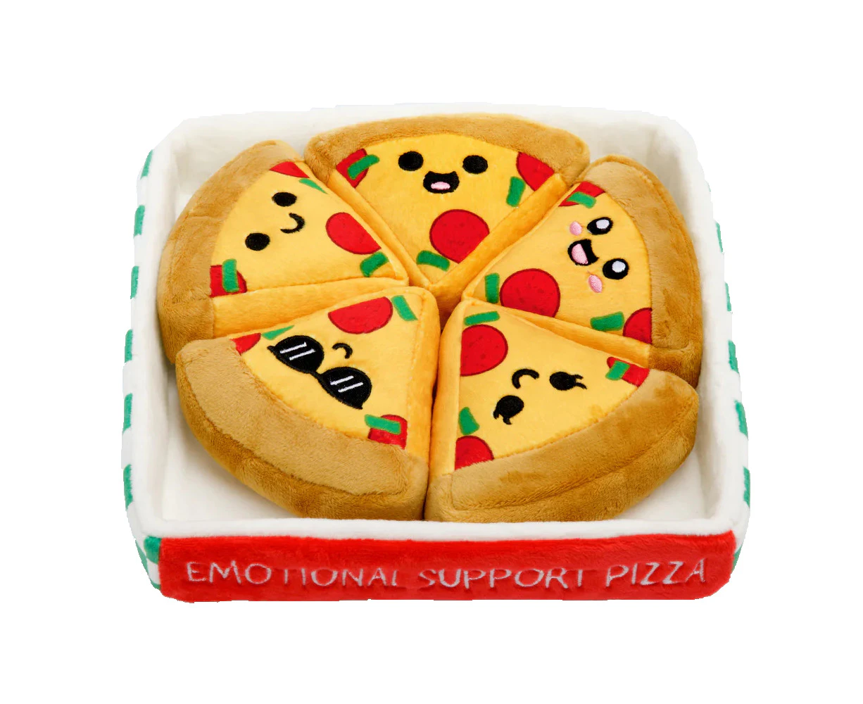 Emotional Support Pizza Plush Set