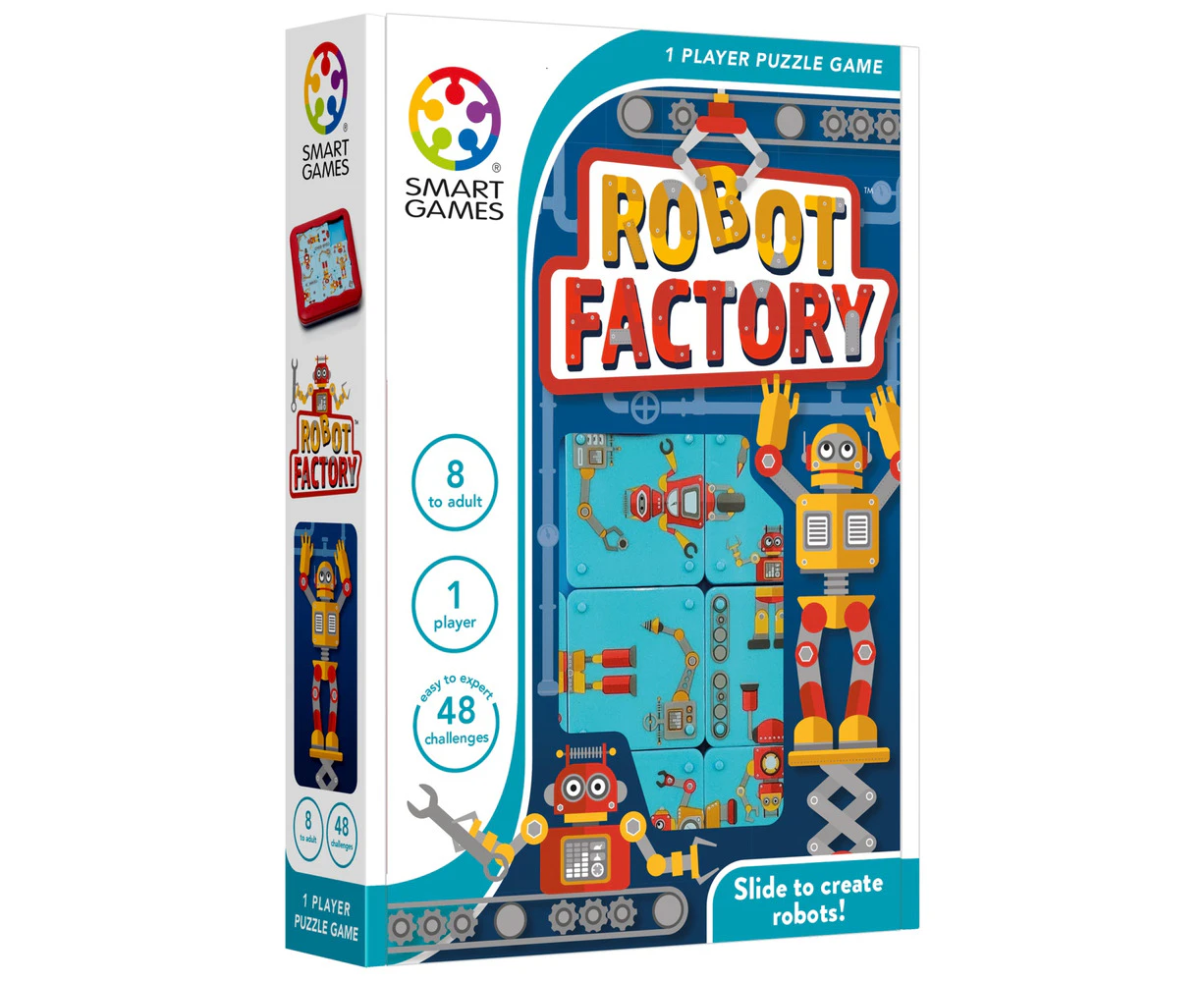 Smart Games Robot Factory Board Game