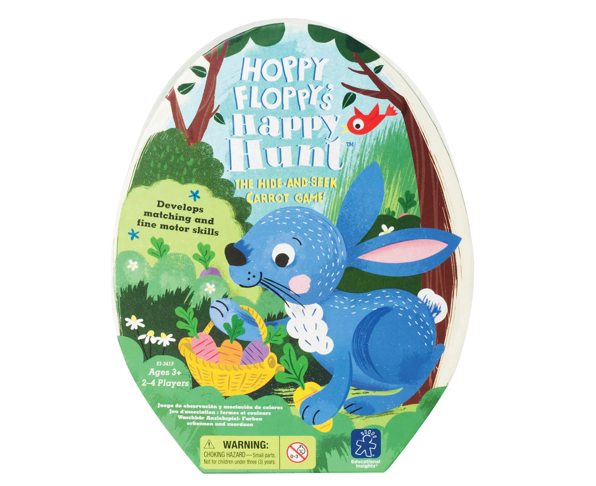 Educational Insights Hoppy Floppy's Happy Hunt Game