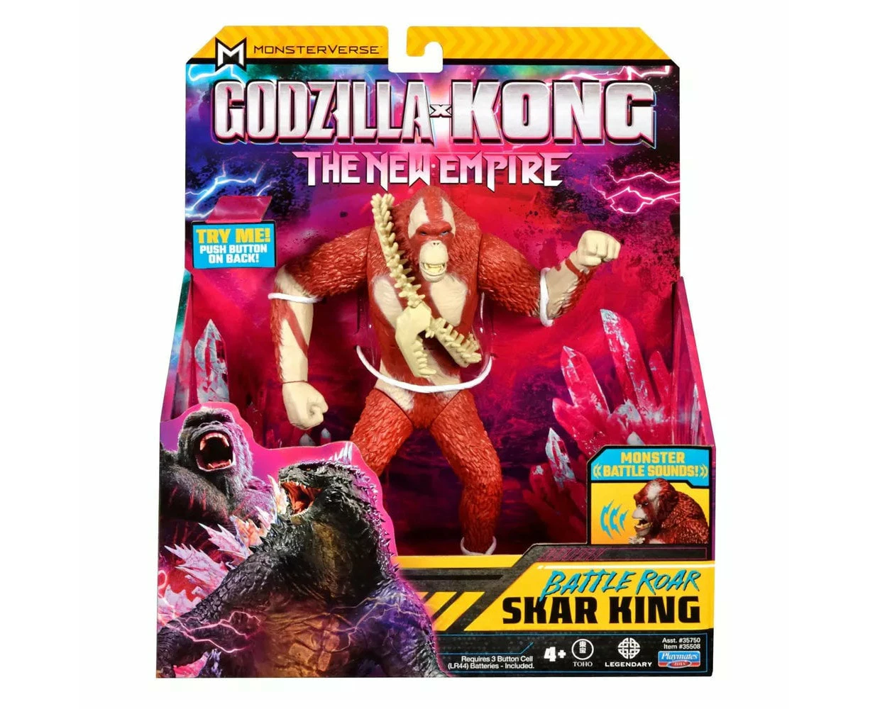 Godzilla x Kong The New Empire Battle Roar Skar King 7 inch Figure