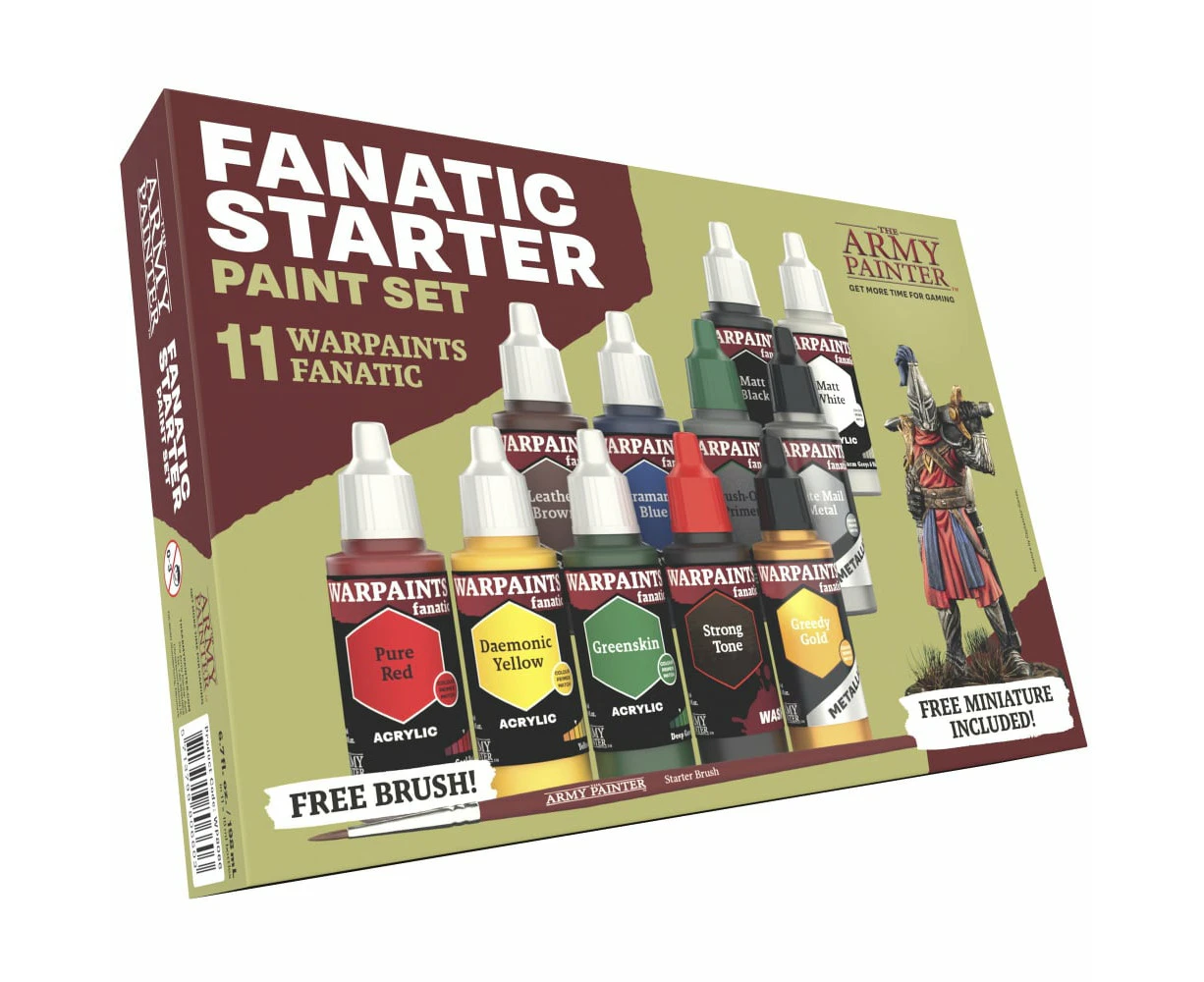 Army Painter Warpaints Fanatic Starter Paint Set