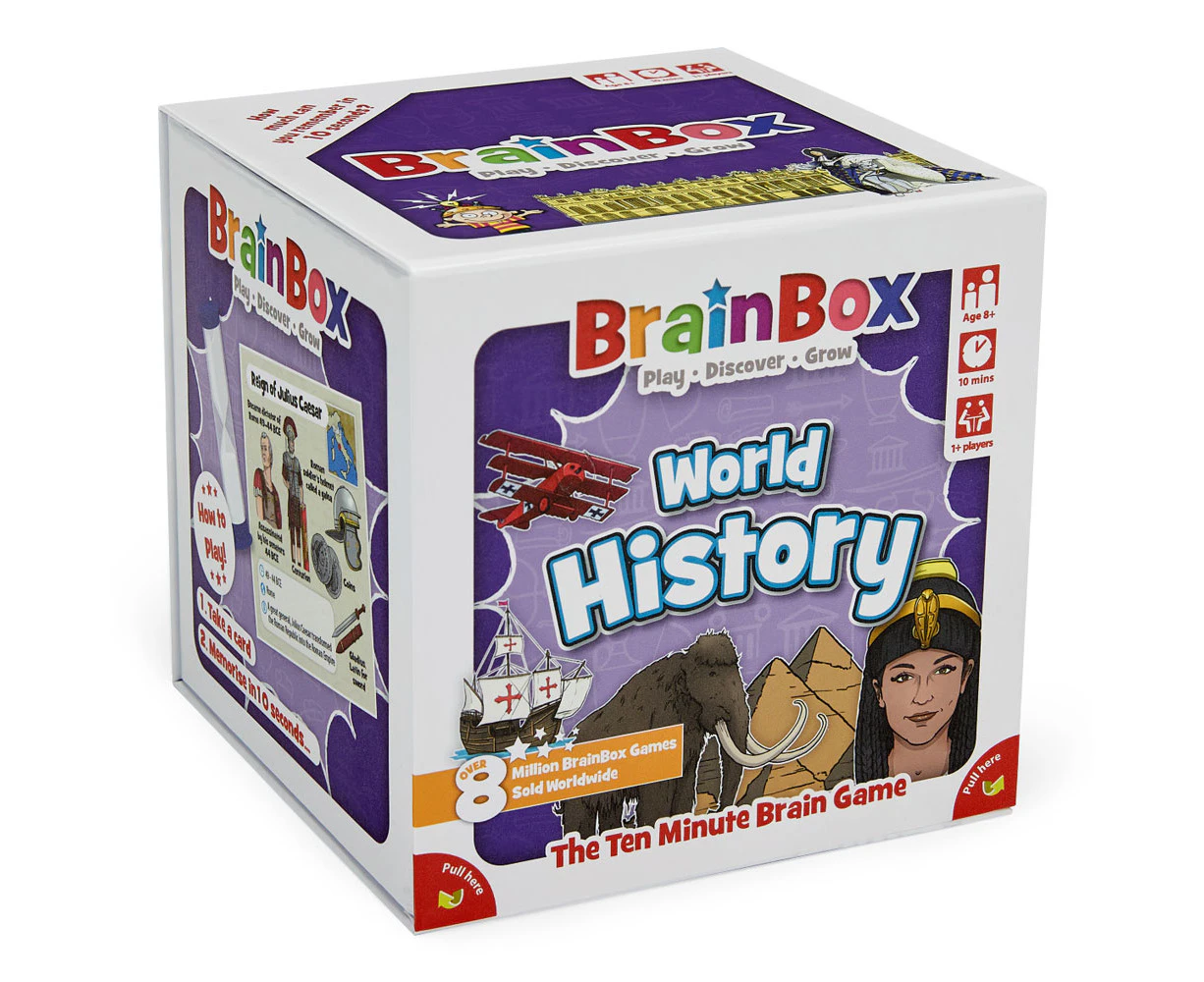 Brainbox World History Card Game