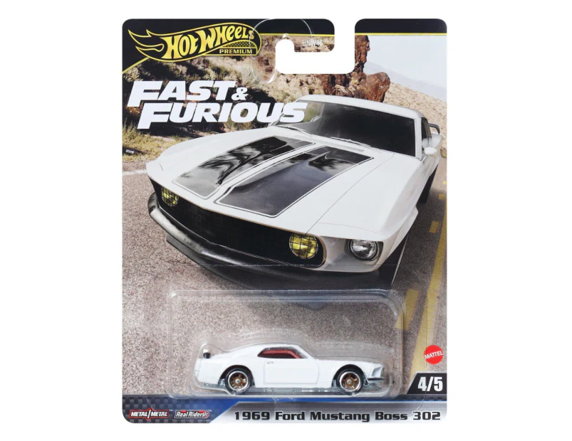 Hot Wheels Fast and Furious 1969 Ford Mustang Boss 302