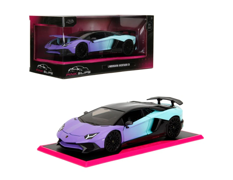 Pink Slips Lamborghini Aventador 1:24 Scale Diecast Vehicle