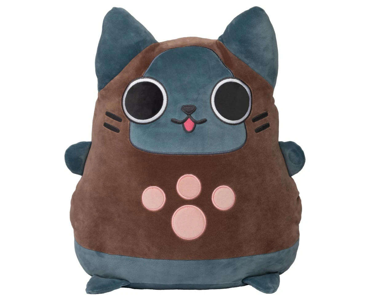 Monster Hunter Rise Palico Chocolate Smoosh Stubbins 18 inch Plush