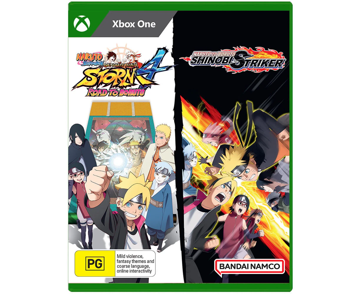 Naruto Shippuden Ultimate Ninja Storm 4 Road to Boruto + Shinobi Striker Double Pack (Xbox One)