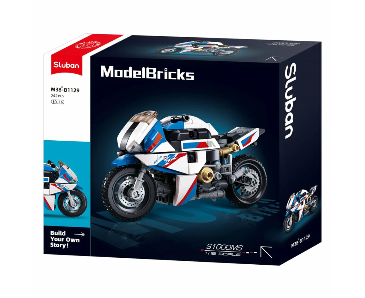 Sluban Motorbike S1000MS 242 Piece ModelBricks