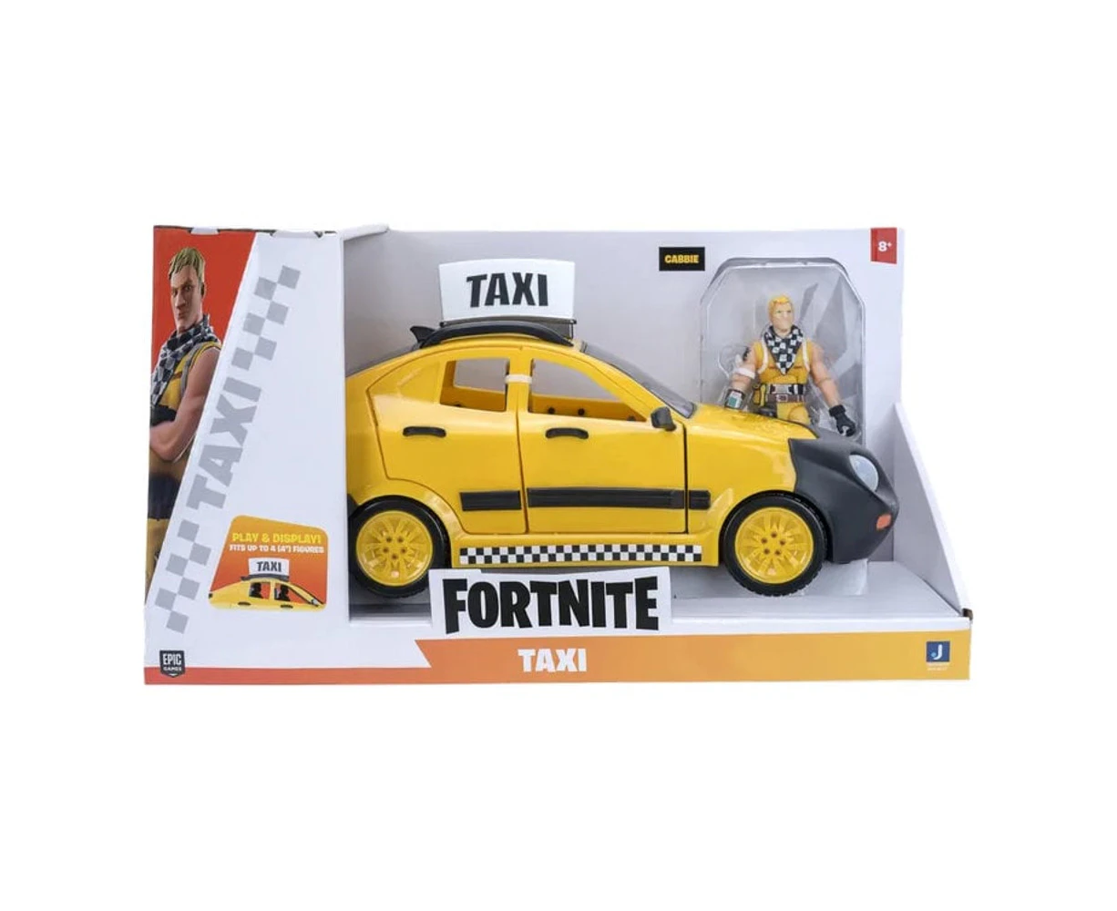 Fortnite Joyride Vehicle Taxi + Dummy Toy Vehicle