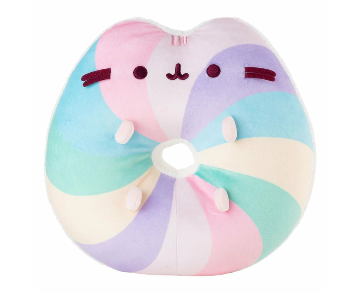 Pusheen Squisheen Rainbow Bagel Plush