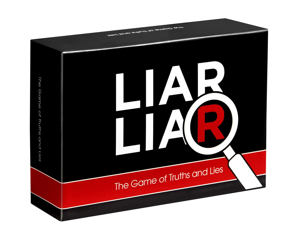 Dyce Games Liar Liar Truth Or Lie Card Game Family Party Play Night 10y+