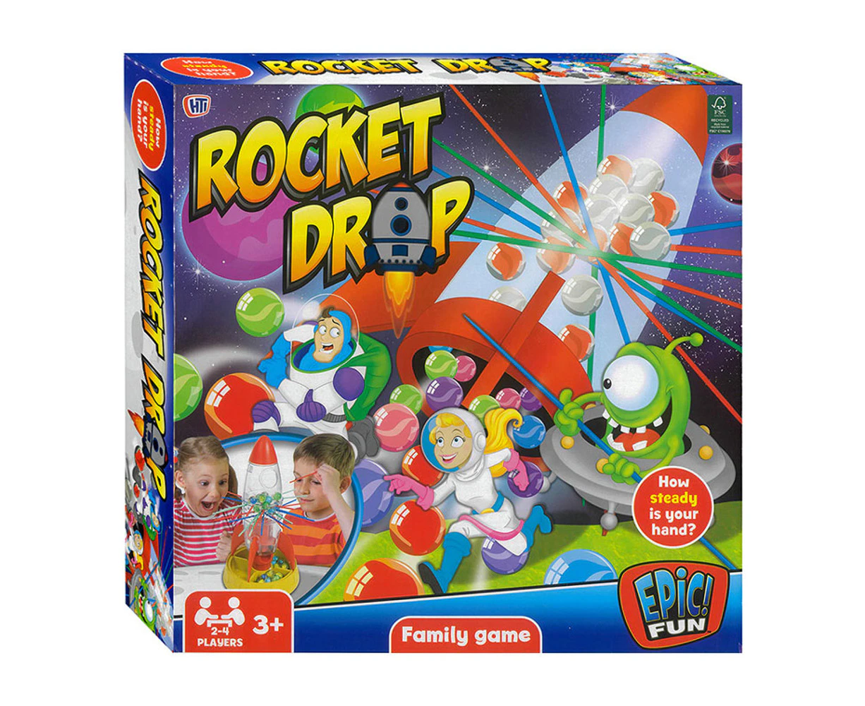 Rocket Drop Board Game