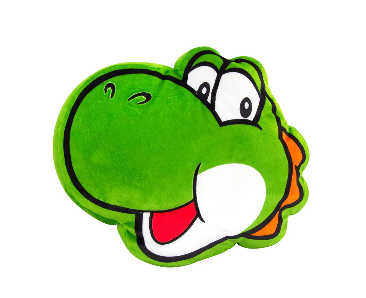 Mocchi Mocchi Mega Nintendo Yoshi Head Plush Filling Soft Cuddle Toy 3Y+