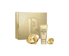 Paco Rabanne Lady Million 3 Piece 3x80ml Eau De Parfum