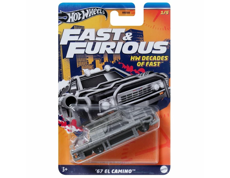 Hot Wheels Fast and Furious HW Decades Of Fast 1967 El Camino