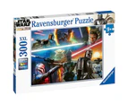 300pc Ravensburger Star Wars The Mandalorian Crossfire Kids Jigsaw Puzzle 9y+