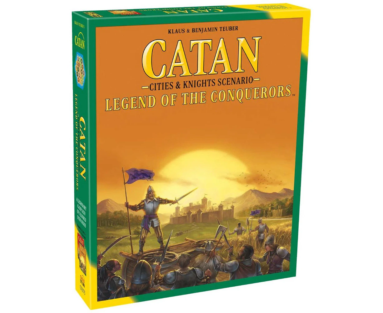 Catan Studio Cities & Knights Scenario Legend of the Conquerors Board Game 14y+